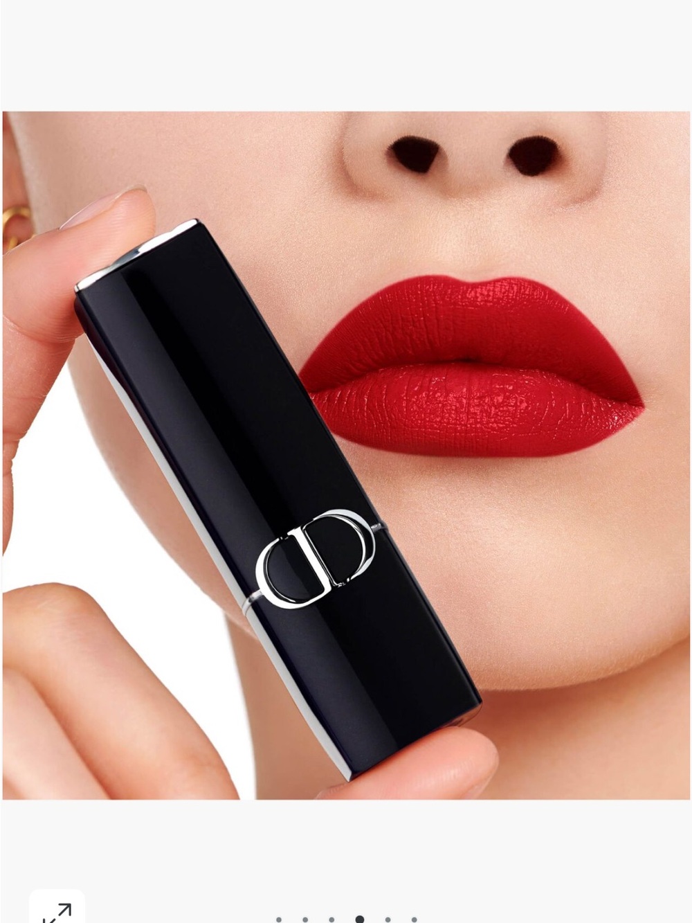 🆕💄DIOR Classic Satin Lipstick in Vibrant Red 999
